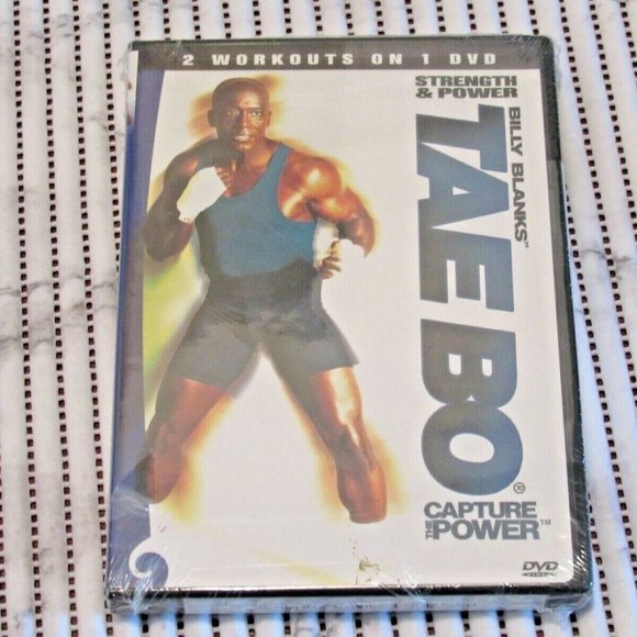 Billy Blanks TAE BO DVD 2 Workouts Strength and Power Capture Power NOS Sealed - Picture 1 of 5